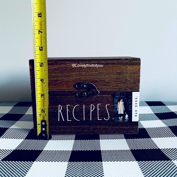 NEW Rae Dunn RECIPES Box - Picture 3 of 5